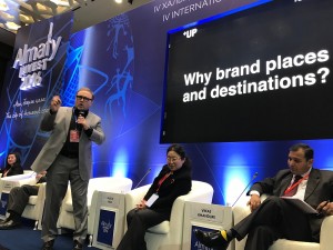 Julian Stubbs keynote speaker on place marketing at Almaty Invest 2016 